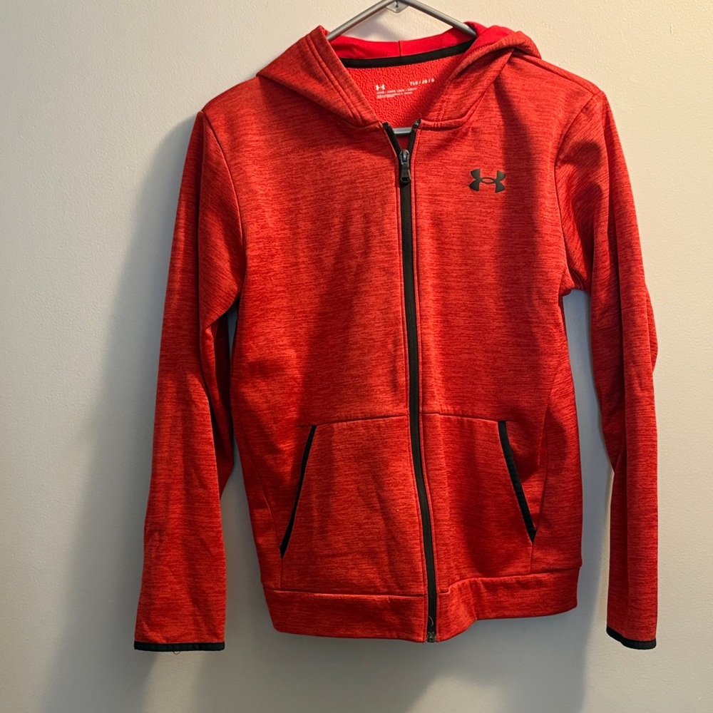 Under Armour Kids Bright Red Hoodie